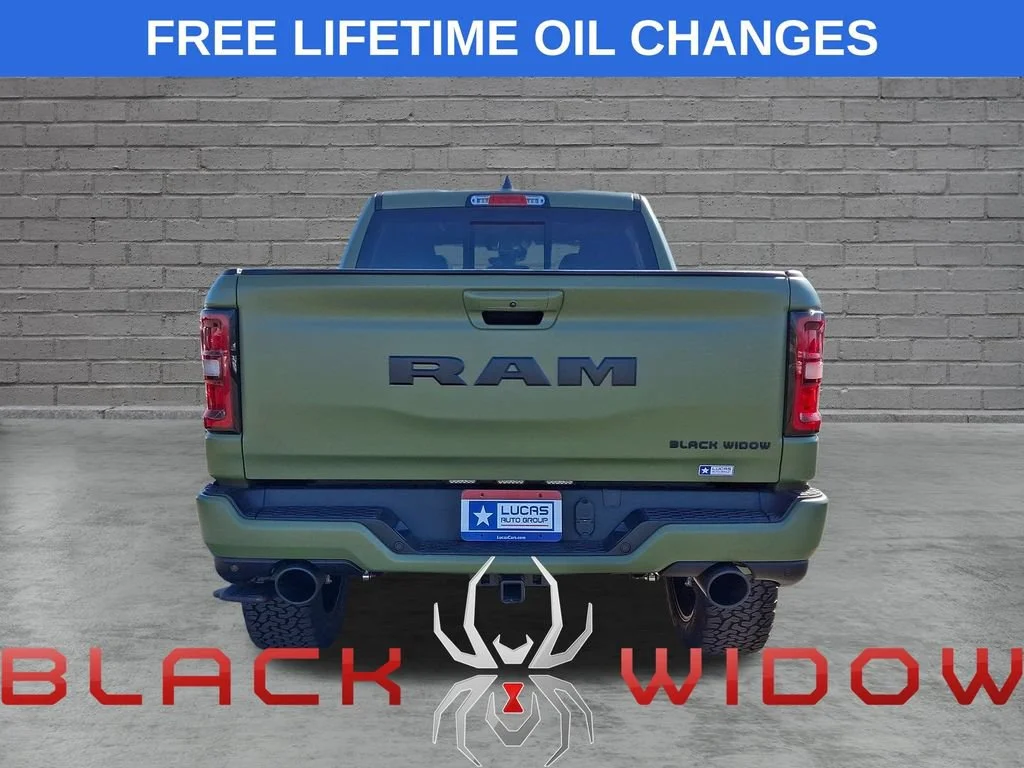 New 2026 Diamond Black Crystal Pearlcoat Ram Big Horn image 7