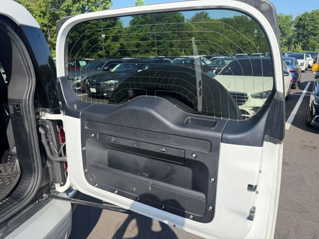 Used 2024 Fuji White Land Rover 110 P300 S w/ Air Suspension, Black Exterior Pkg & Tow Hitch image 6