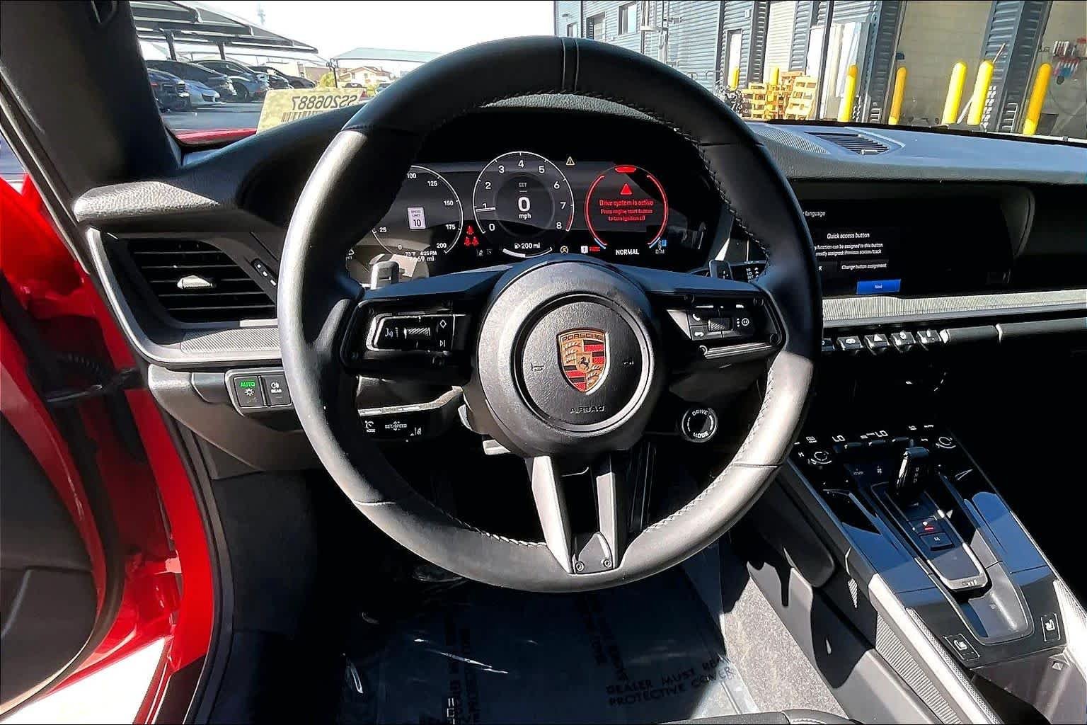 Used 2025 Guards Red Porsche Carrera image 13