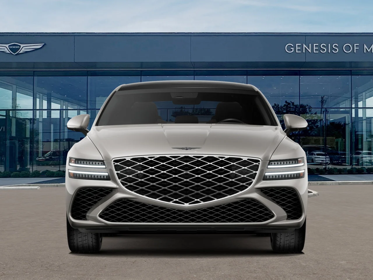 New 2027 Vatna Gray Pearl Genesis 3.5T Sport Prestige image 6
