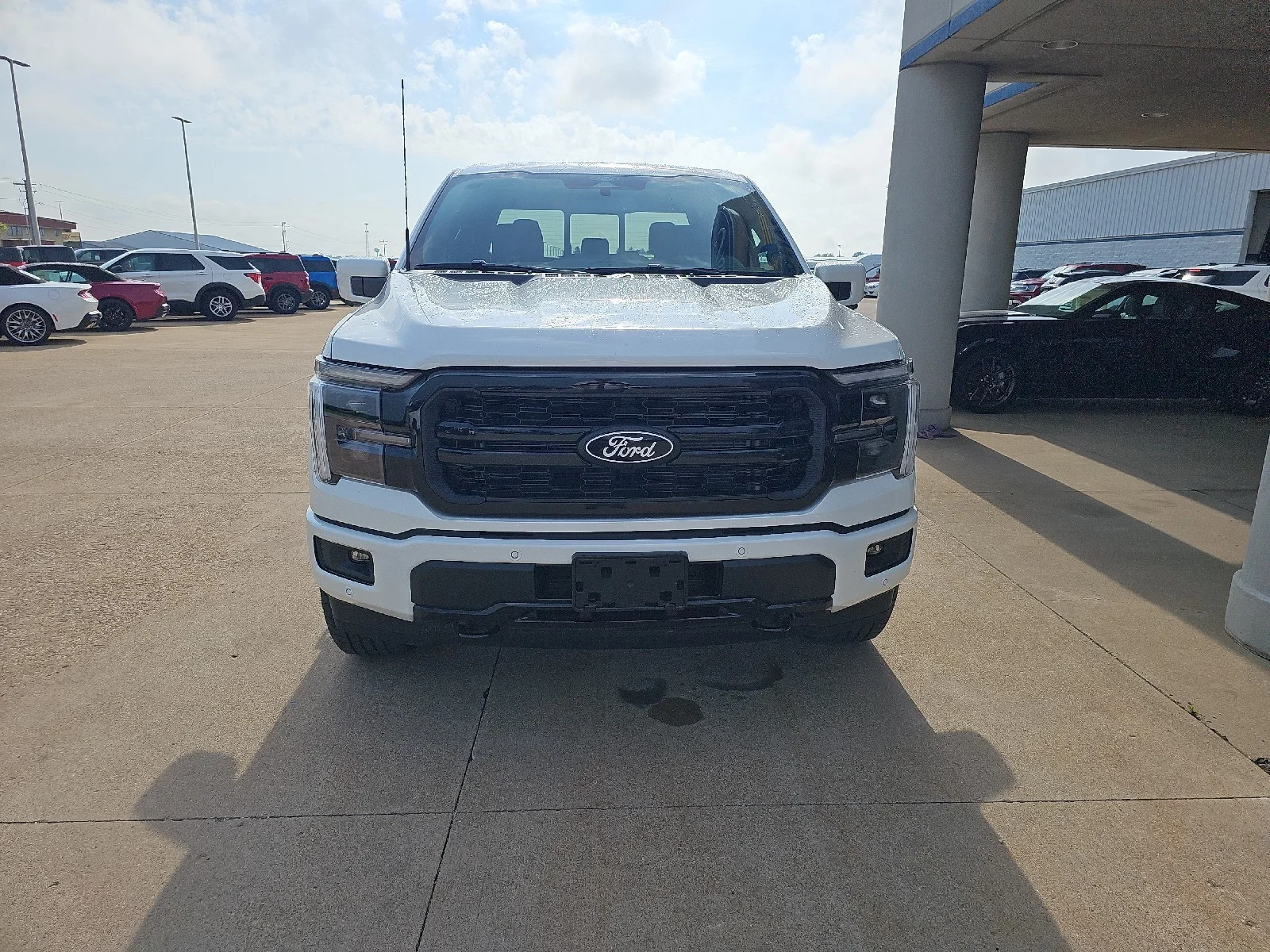 New 2026 Star White Metallic Tri-Coat Ford Lariat® image 3