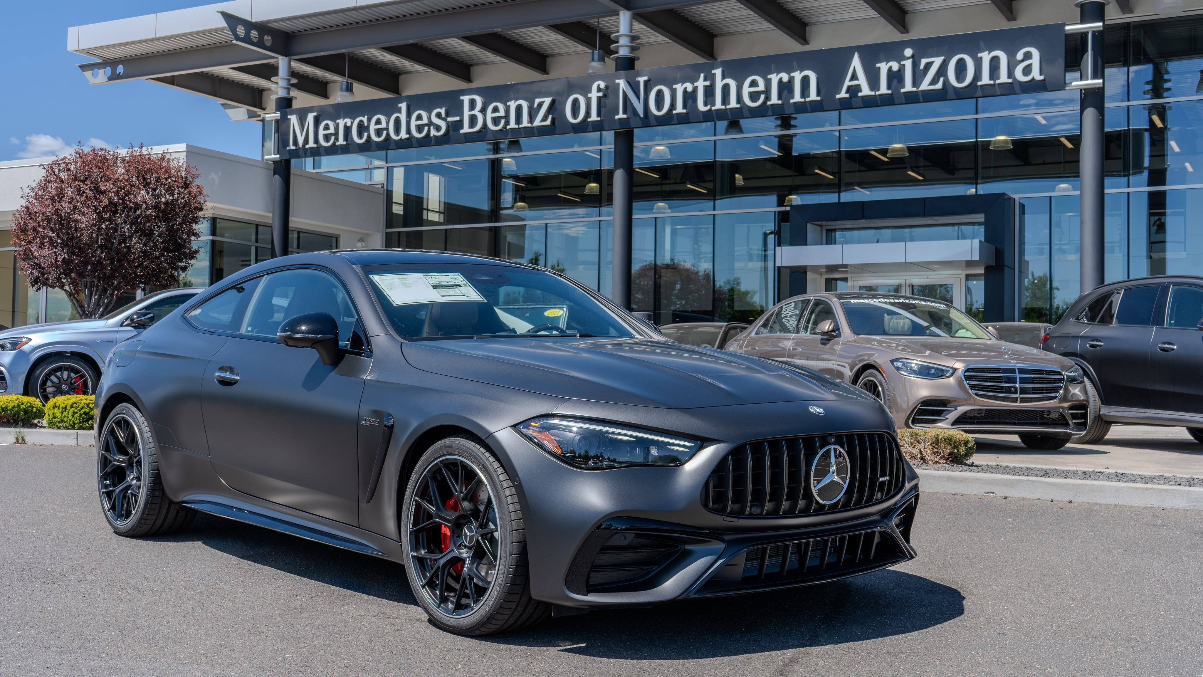 New 2026 MANUFAKTUR exclusive graphite grey magno Mercedes-Benz CLE 53 AMG® image 1