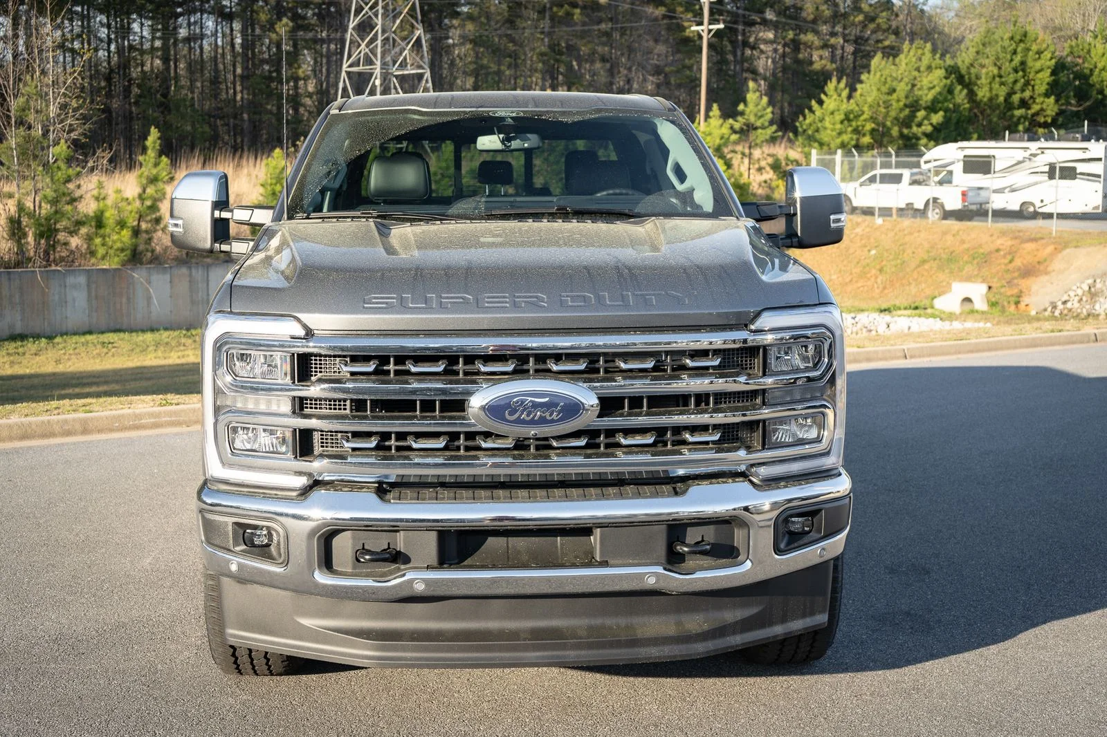 New 2026 Carbonized Gray Metallic Ford F-350® Lariat® image 9