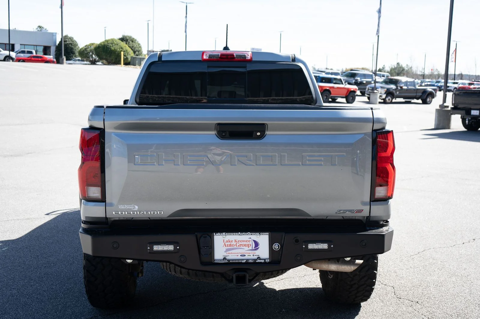 Used 2024 Gray Chevrolet ZR2 image 8