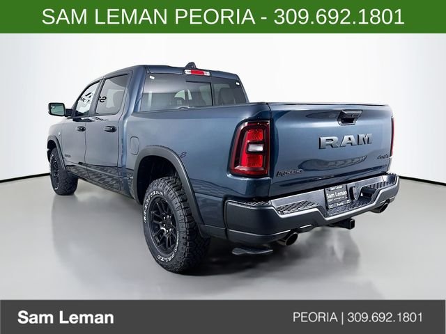 New 2026 Forged Blue Metallic Exterior Paint RAM Rebel image 5