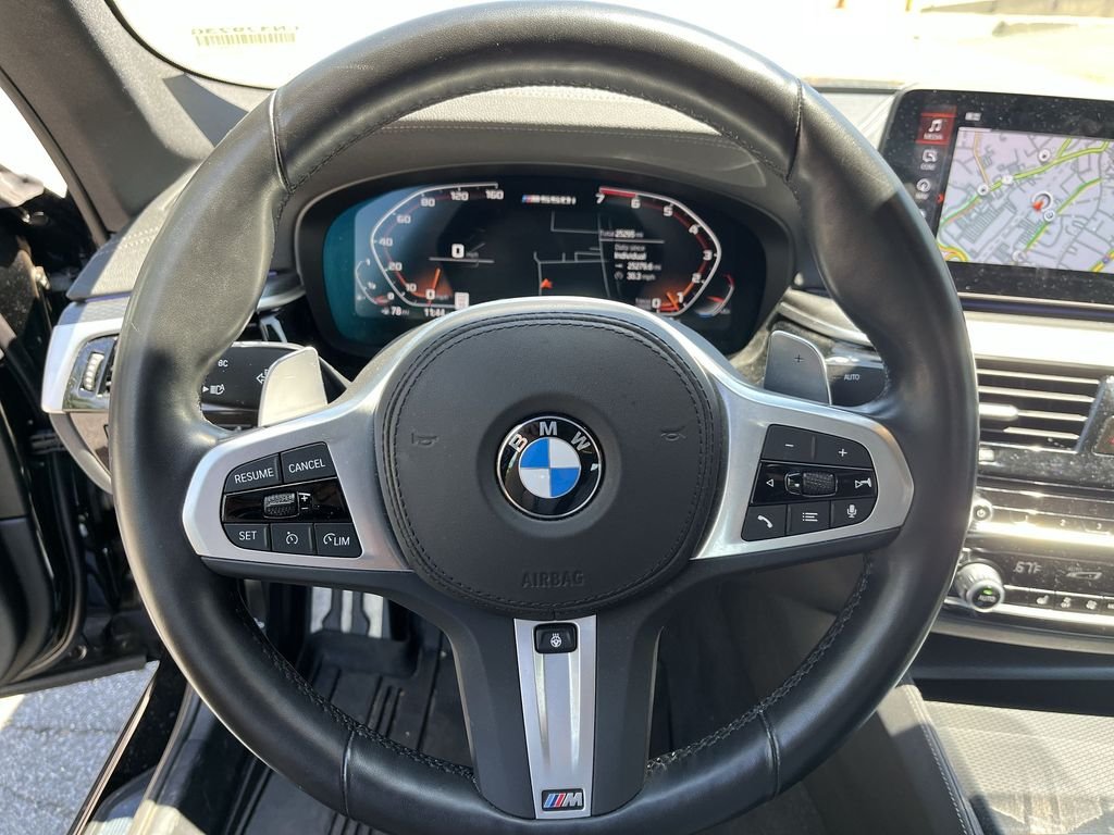 Certified Used 2023 Black Sapphire Metallic BMW M550i xDrive image 14
