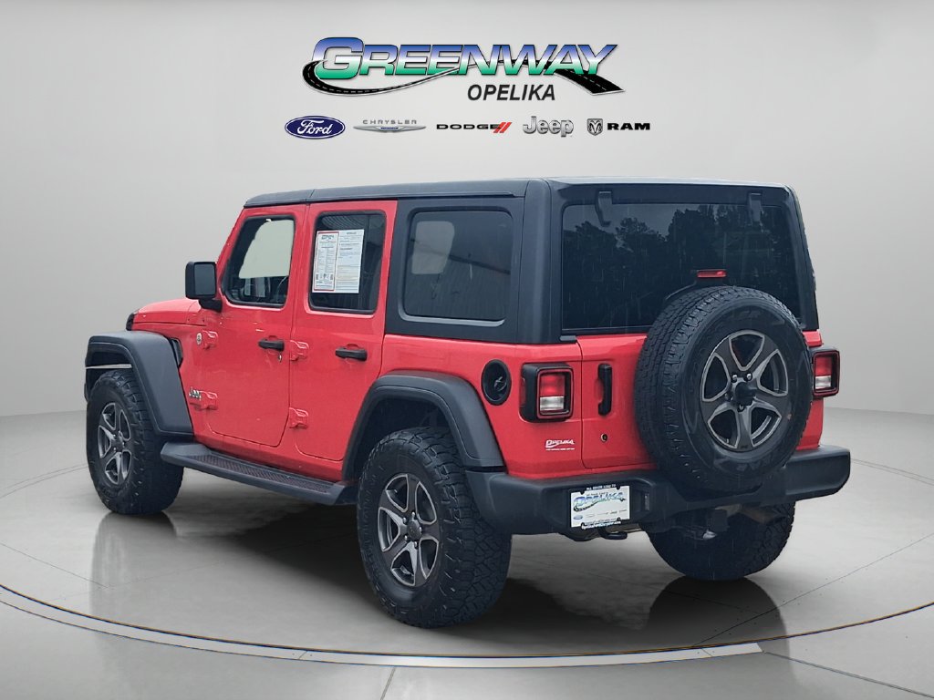 Used 2018 Red Jeep Unlimited Sport S image 5