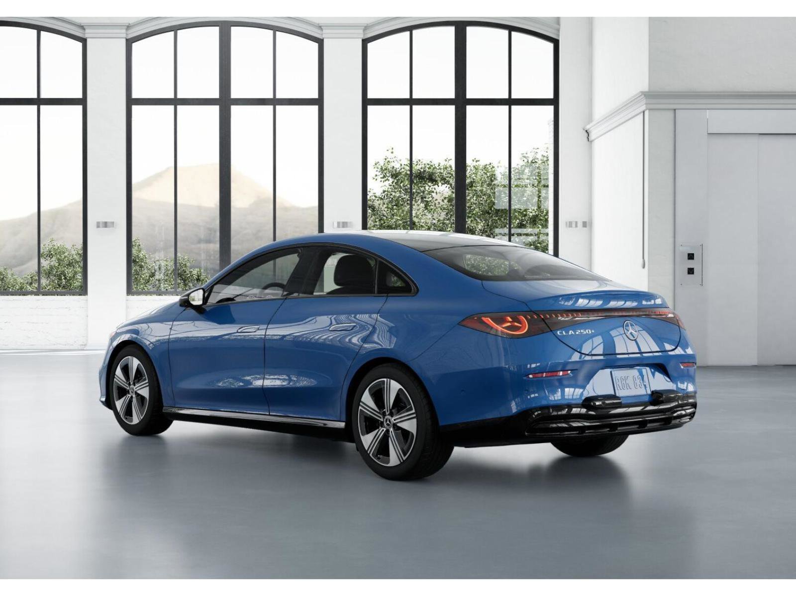 New 2026 Sky Blue Metallic Mercedes-Benz CLA 250+ image 29