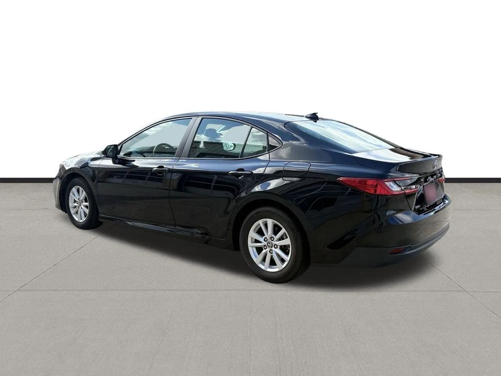 Used 2025 Midnight Black Metallic Toyota LE image 7