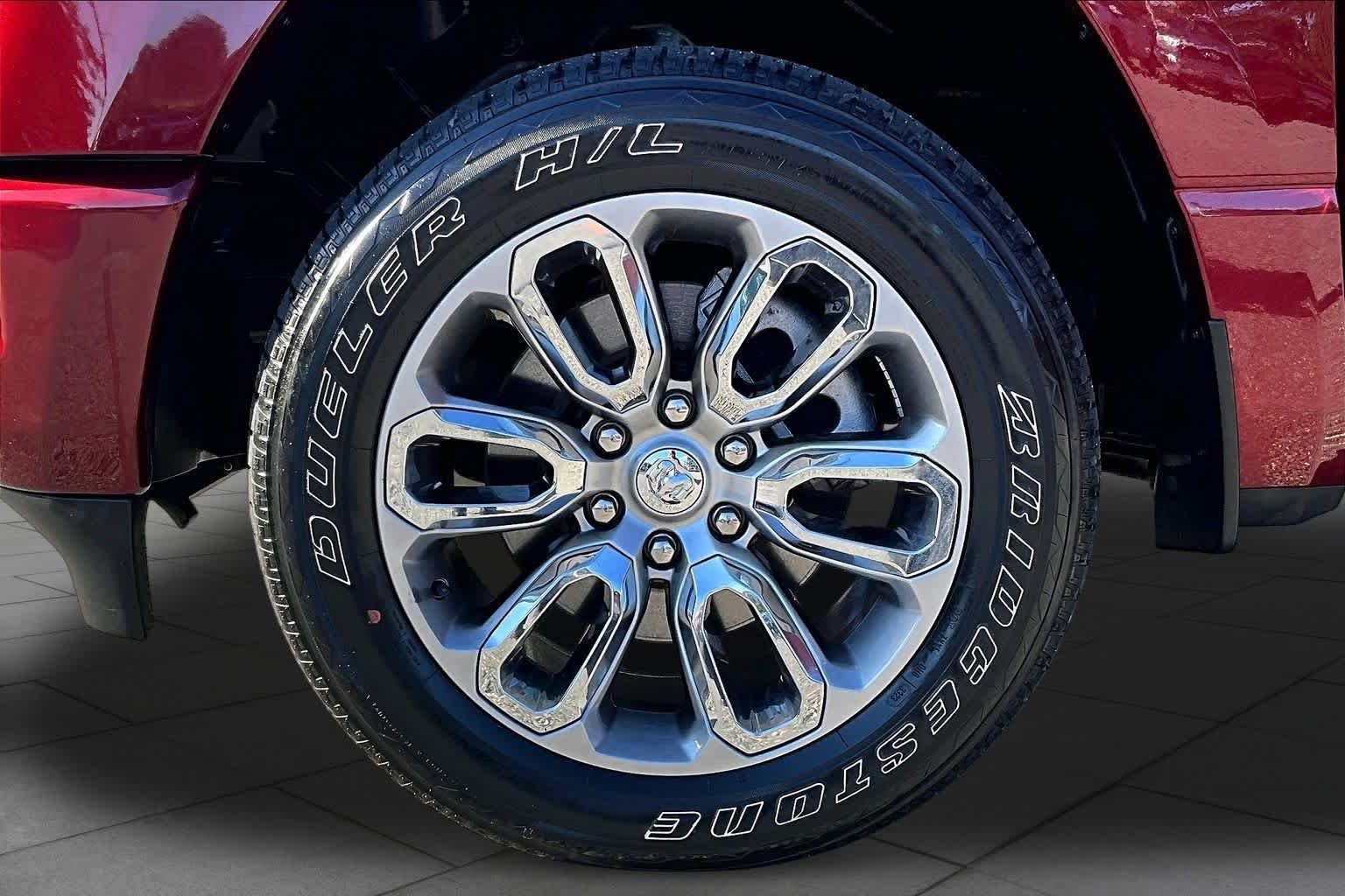 Used 2024 Delmonico Red Pearlcoat Ram Laramie image 11