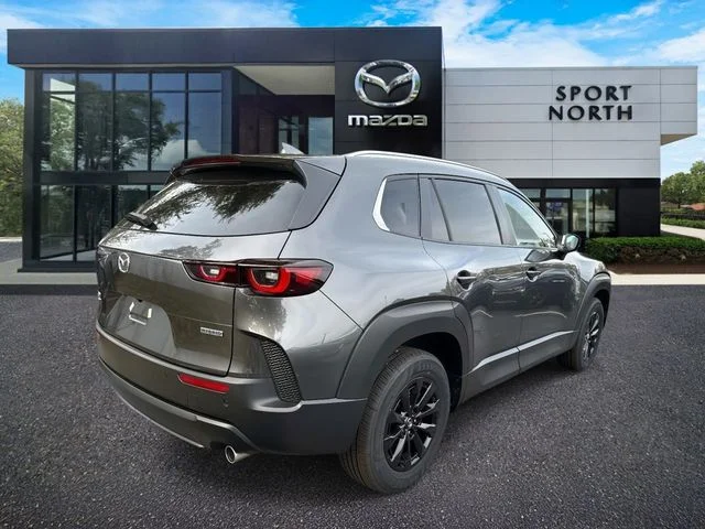 New 2026 Machine Gray Metallic Mazda Preferred AWD image 3