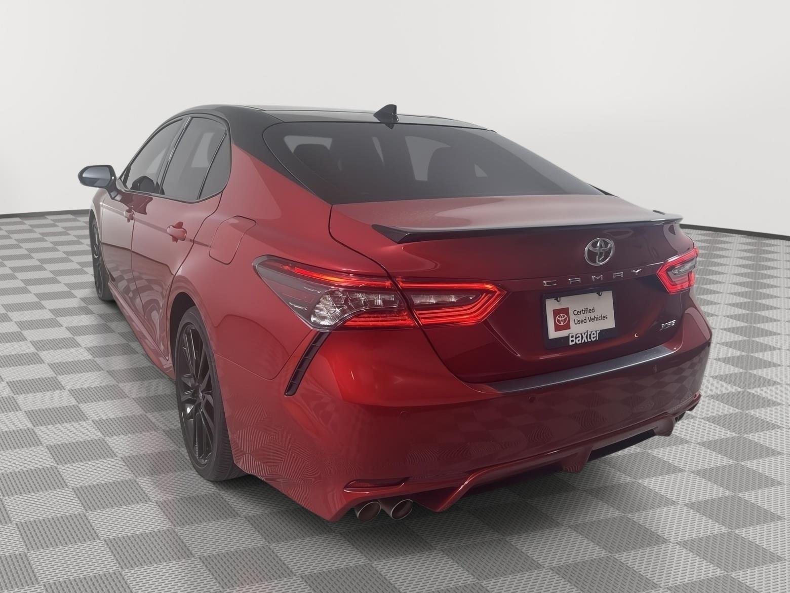 Certified Used 2024 Supersonic Red w/Midnight Black Metallic Roof Toyota XSE V6 image 14