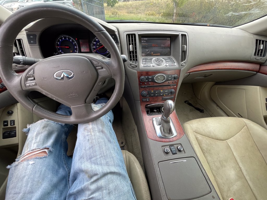 Used 2009 Blue INFINITI X image 4