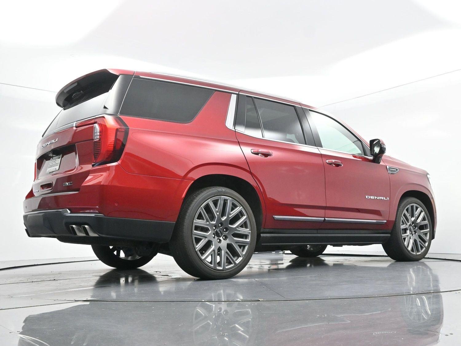 Used 2025 Volcanic Red Tintcoat GMC Denali Ultimate image 61