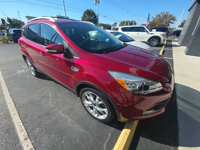 Used 2015 Red Ford Titanium image 3