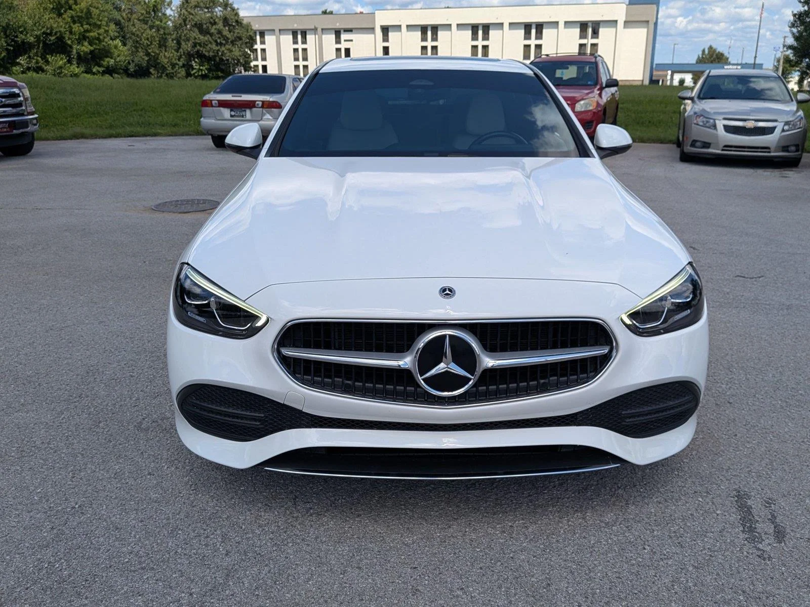 Certified Used 2022 Polar White Mercedes-Benz C 300 image 8