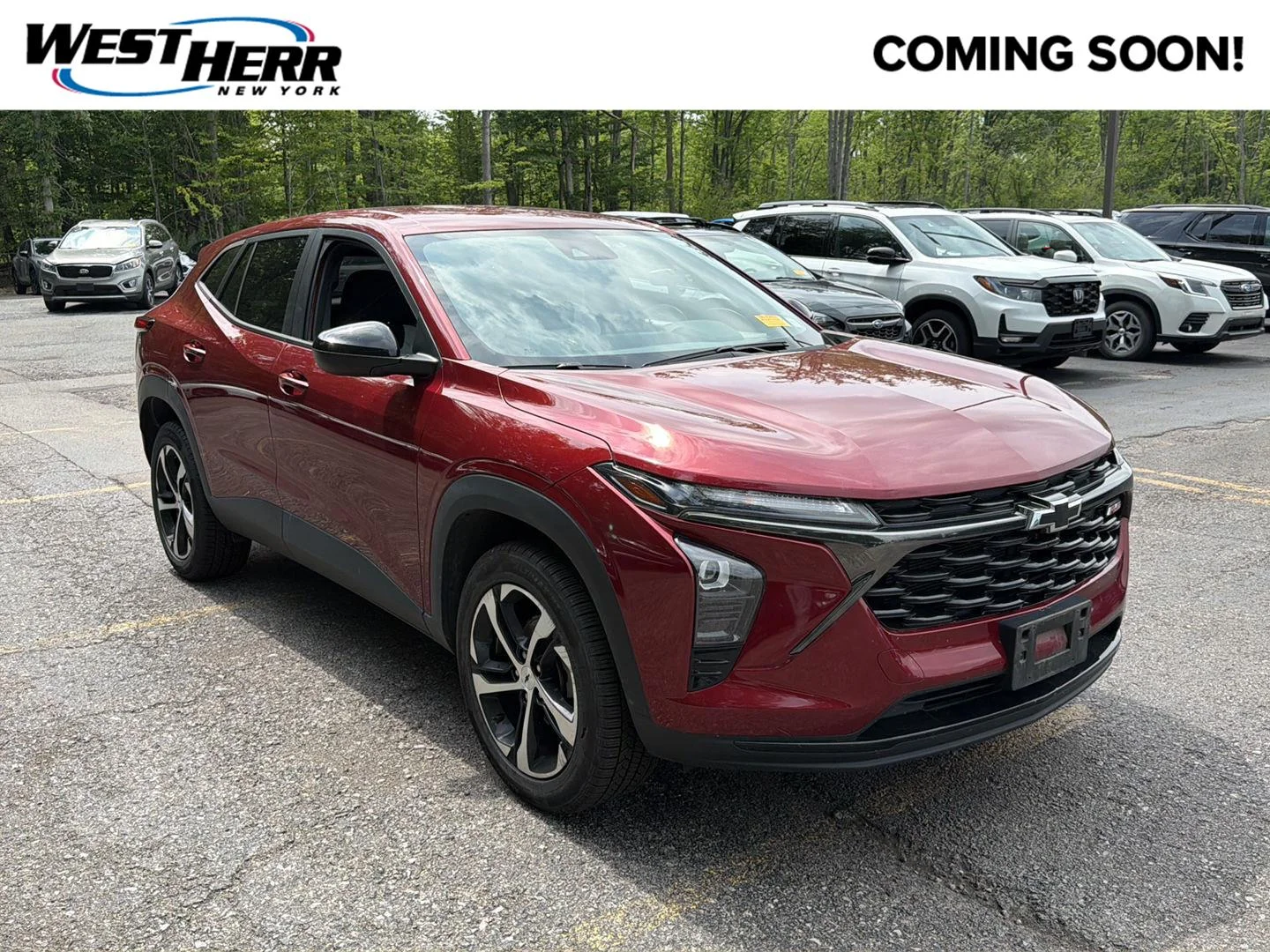 Used 2024 Crimson Metallic Chevrolet 1RS image 1