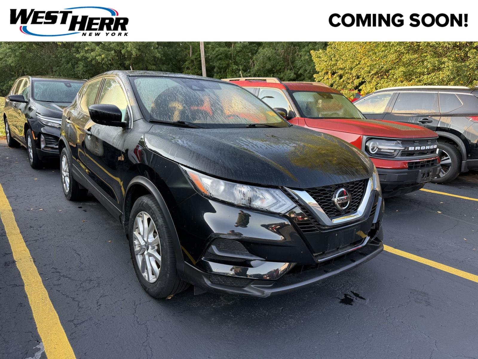 Used 2021 Magnetic Black Pearl Nissan S image 1