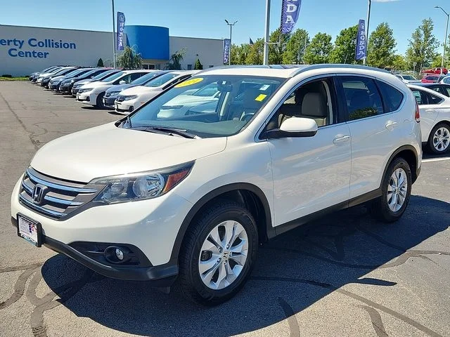 Used 2014 White Honda EX-L image 3