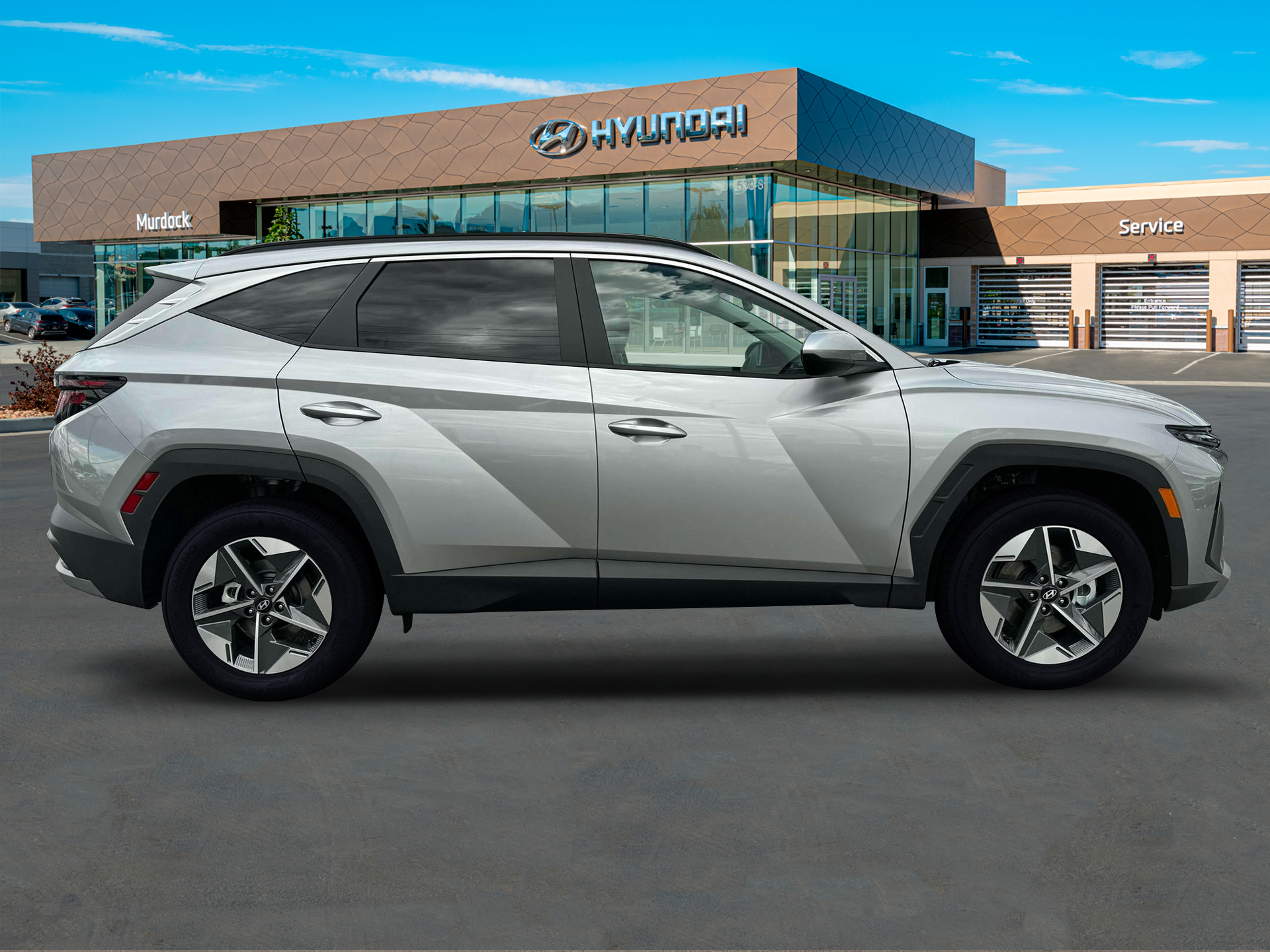New 2026 Shimmering Silver Hyundai SEL AWD image 9