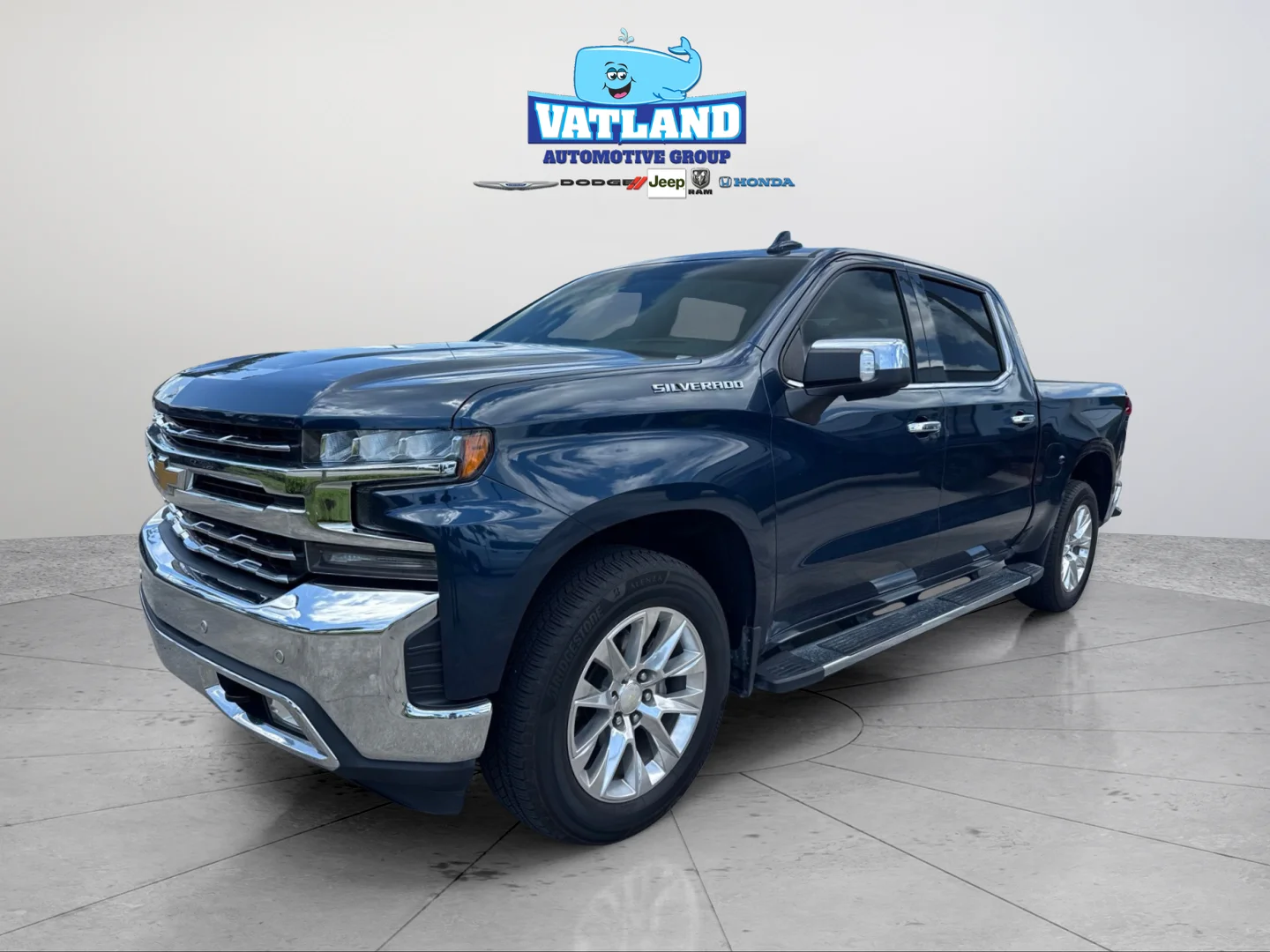 Used 2019 Northsky Blue Metallic Chevrolet LTZ image 1