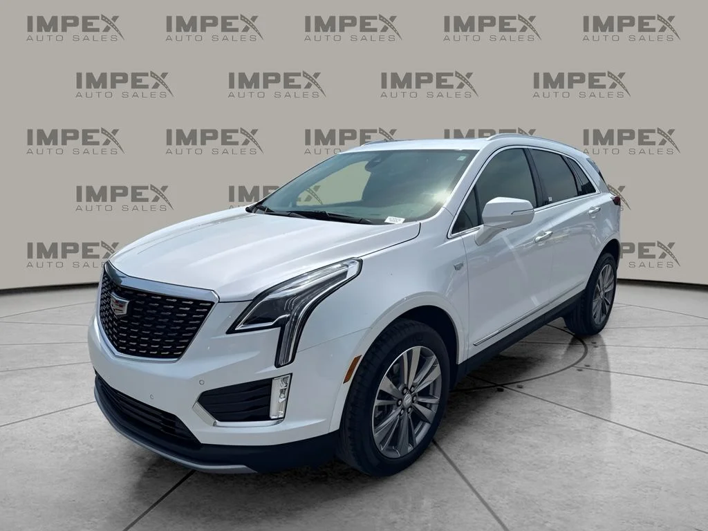 Used 2025 White Cadillac Premium Luxury image 1
