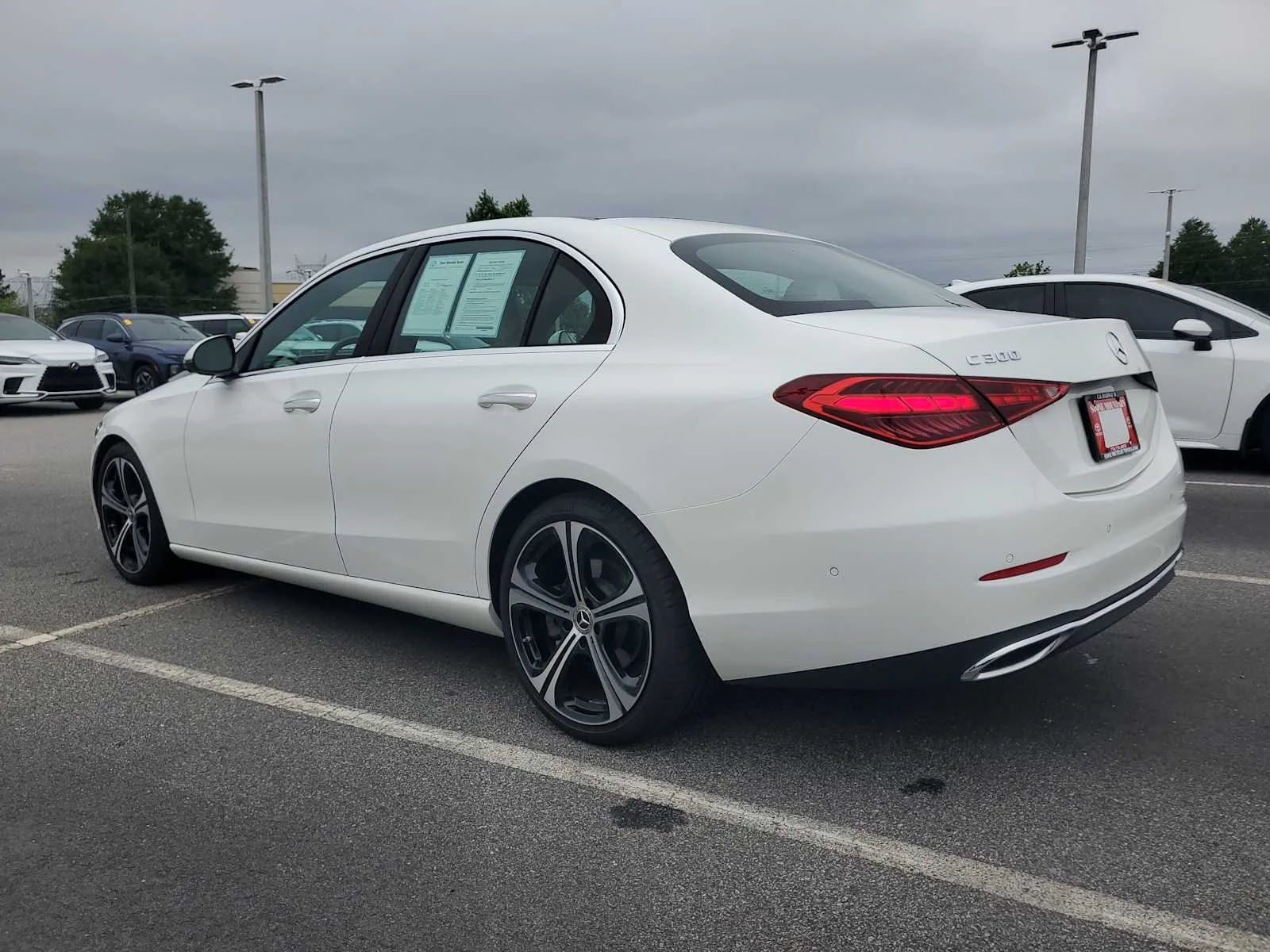 Used 2023 Polar White Mercedes-Benz C 300 image 4