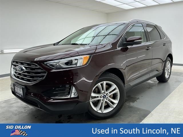 Red (Burgundy Velvet Metallic Tinted Clearcoat) 2019 Ford Edge SUV / Crossover All-Wheel Drive Automatic