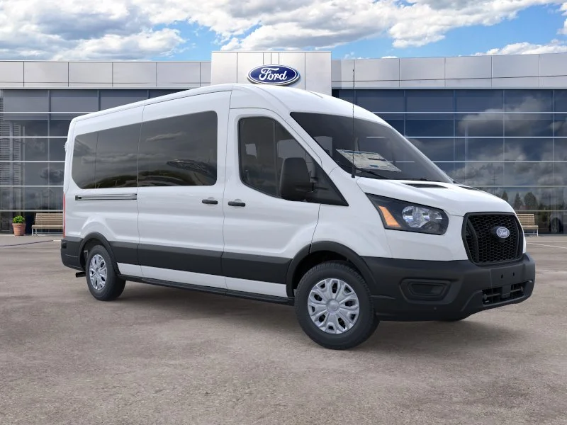 New 2026 Oxford White Ford Passenger Van XL image 7