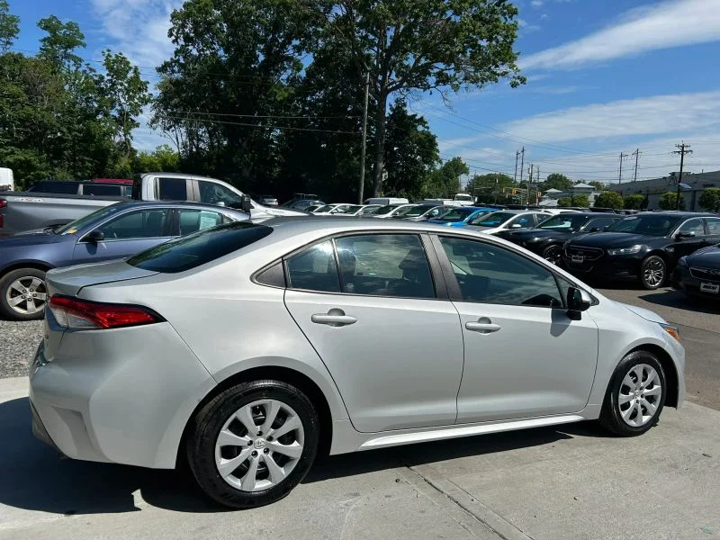 Used 2023 Silver Toyota LE Sedan 4D image 14