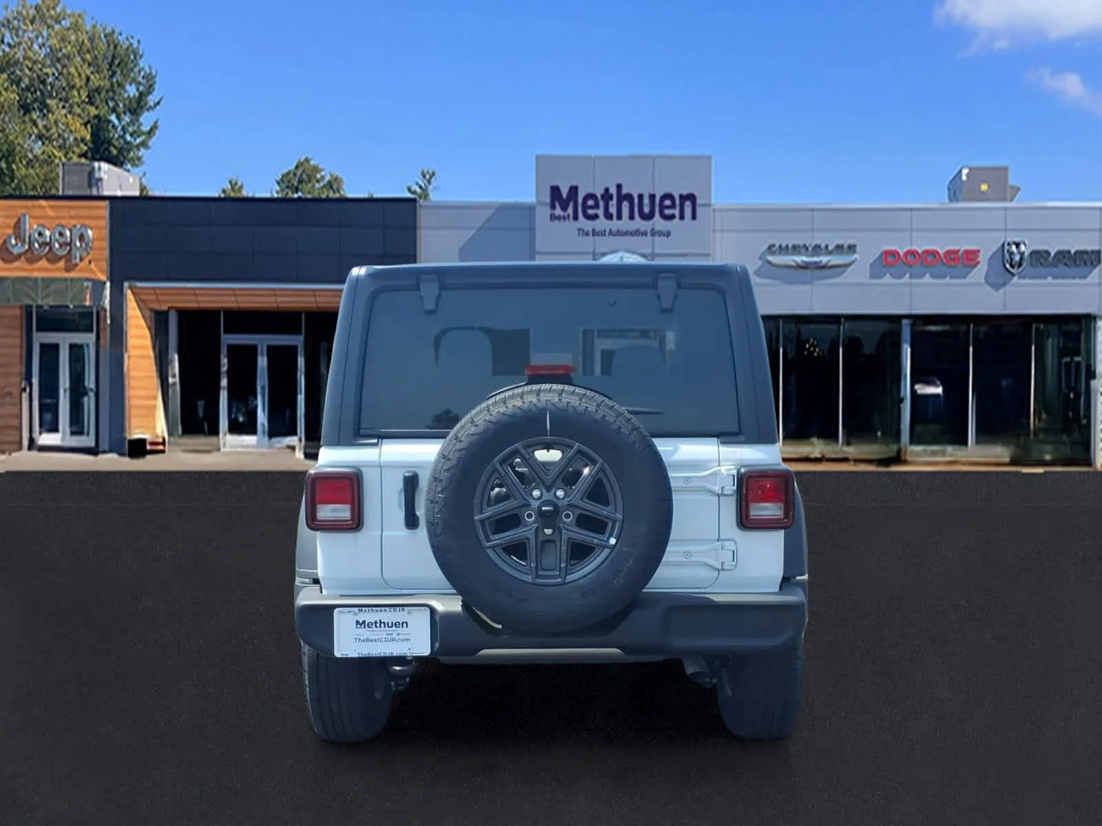 New 2026 Bright White Clearcoat Jeep Sport S image 5