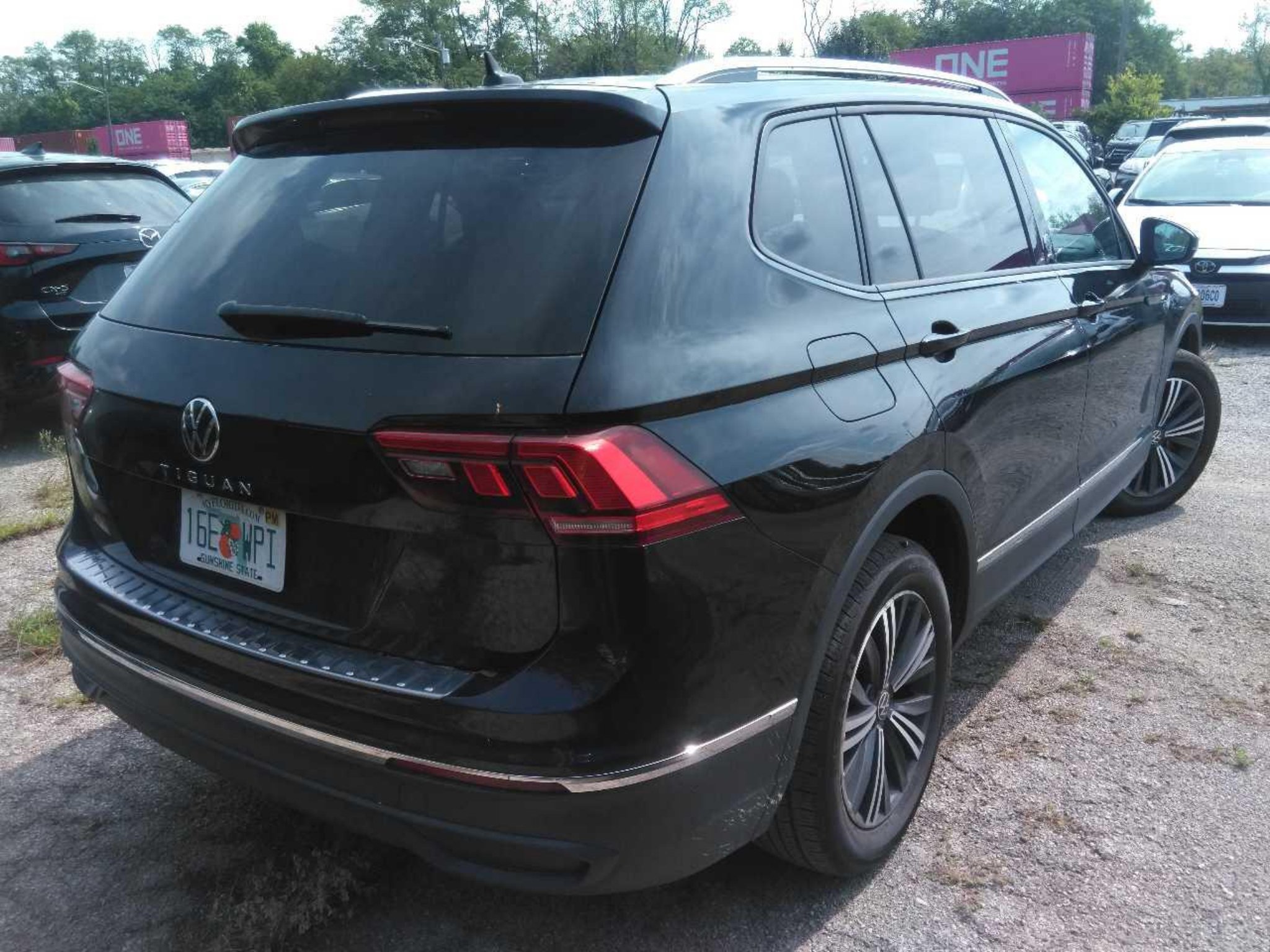 Used 2024 Deep Black Pearl Volkswagen Wolfsburg Edition image 4