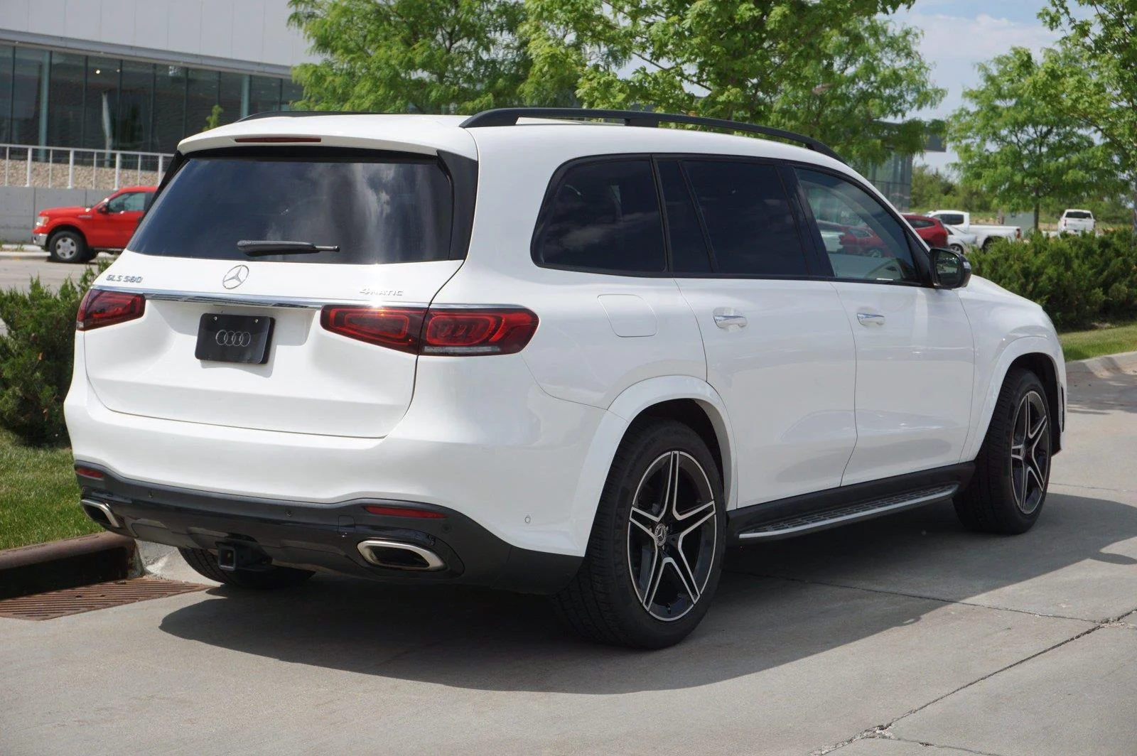Used 2020 WHITE Mercedes-Benz GLS 580 4MATIC® SUV image 4
