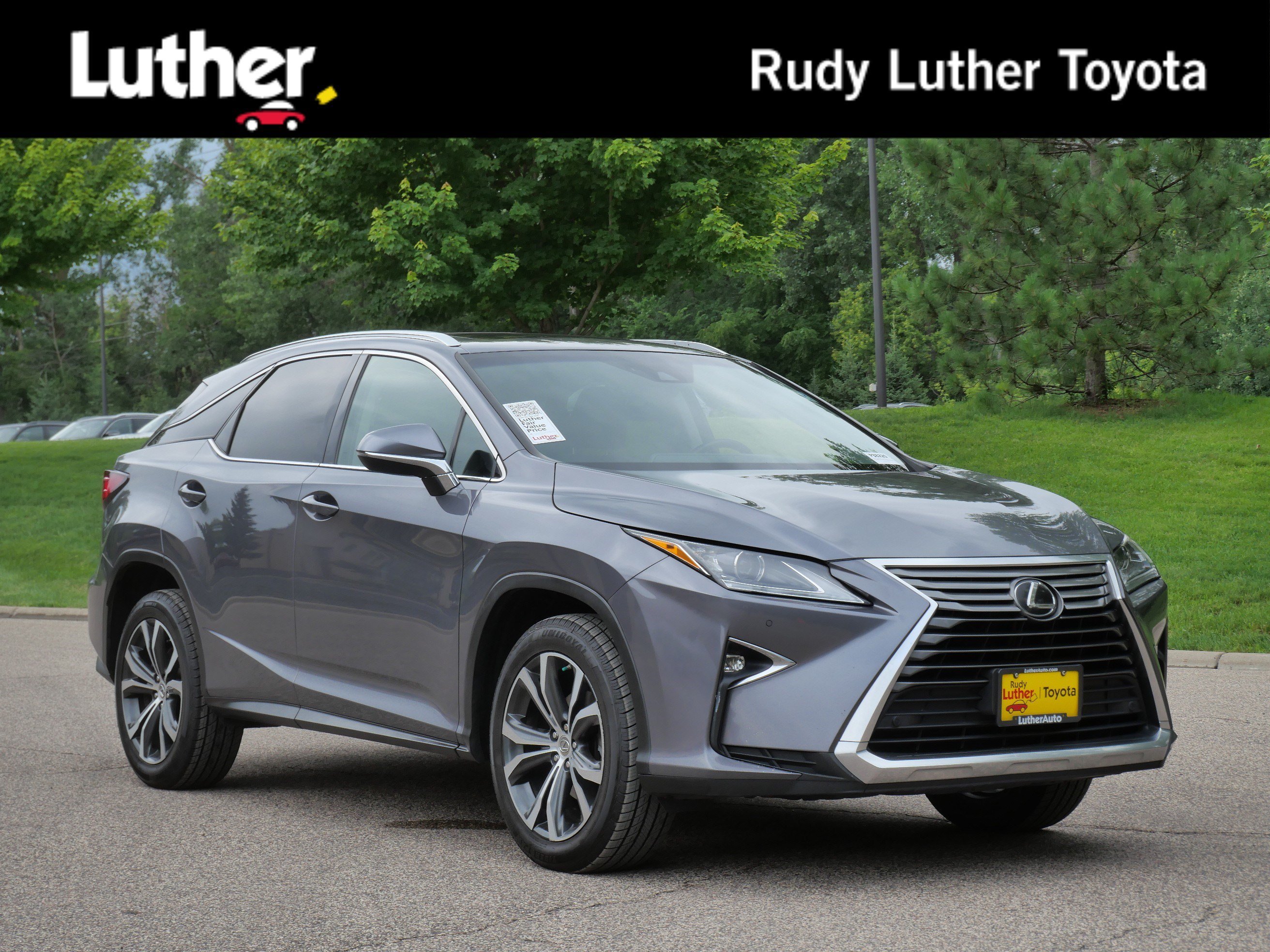 Used 2017 Nebula Gray Pearl Lexus RX 350 image 1