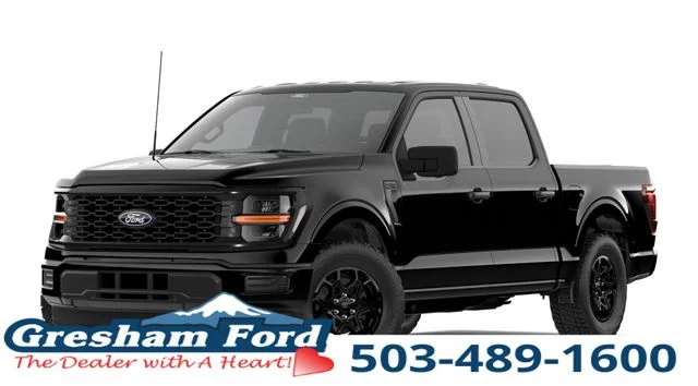 New 2026 Agate Black Metallic Ford STX image 1