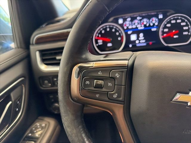 Used 2021 SHADOW GRAY METALLIC Chevrolet High Country image 34