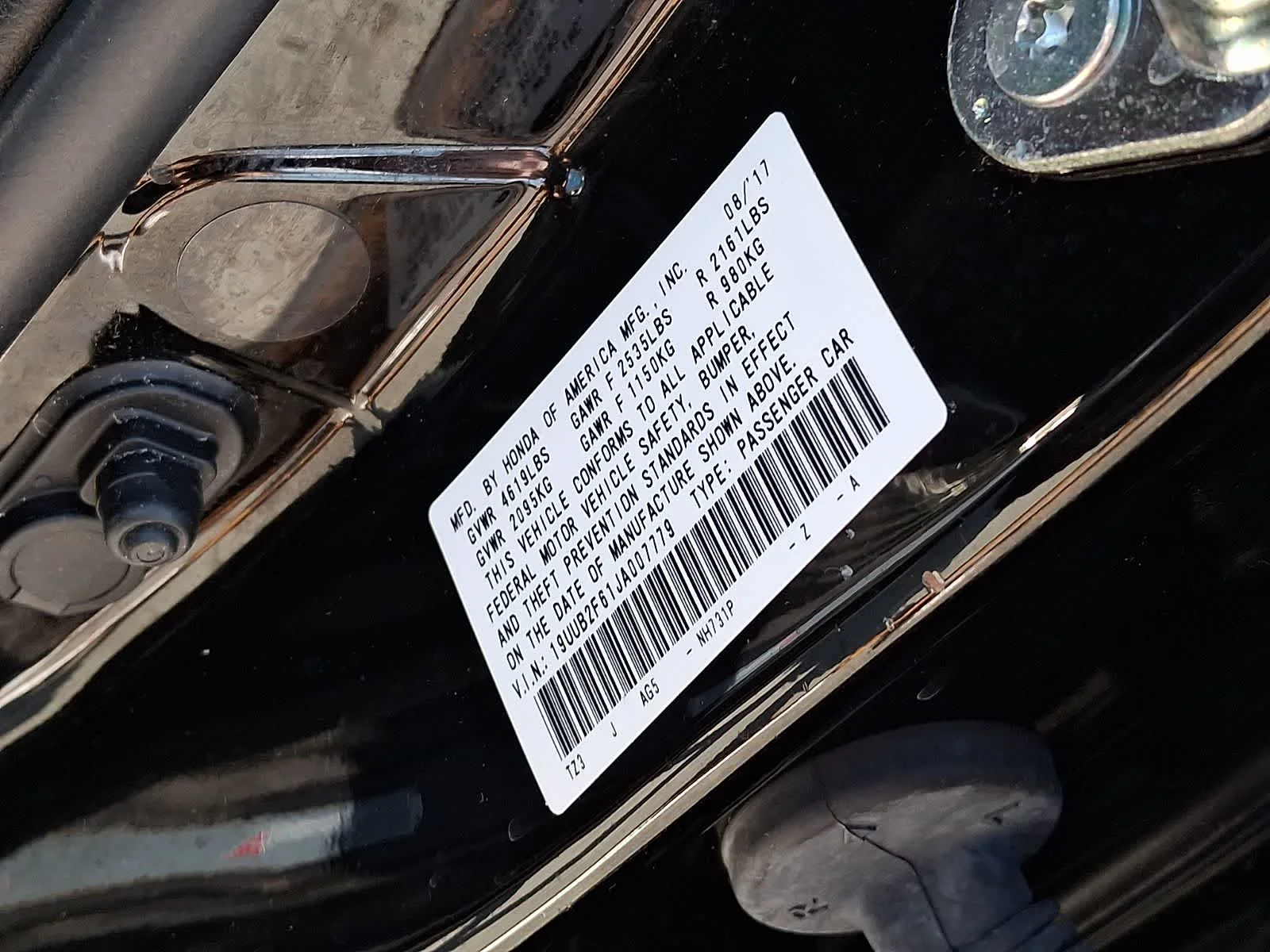 Used 2018 Black Acura  image 30