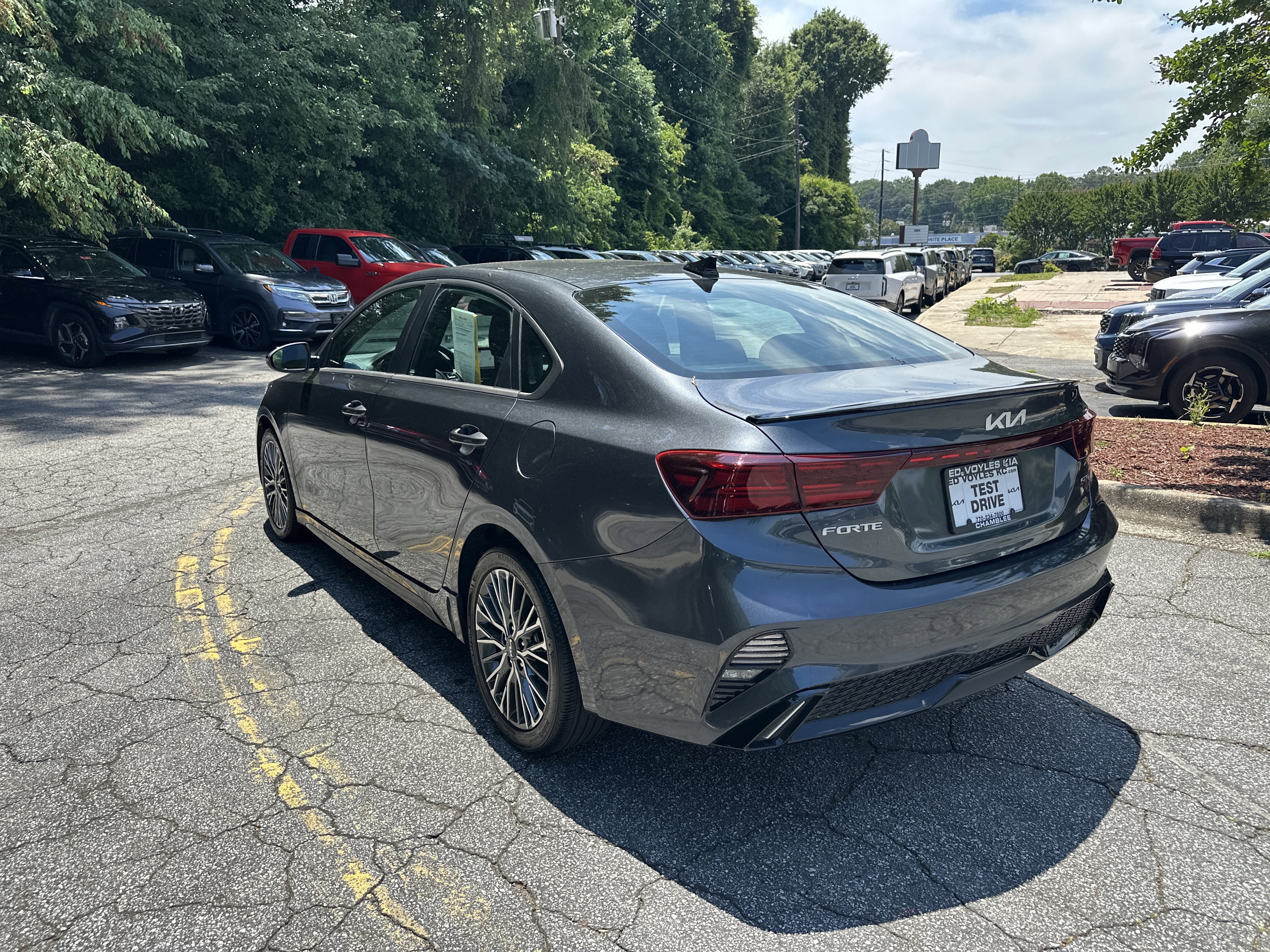 Certified Used 2024 Gravity Gray Kia GT-Line image 8