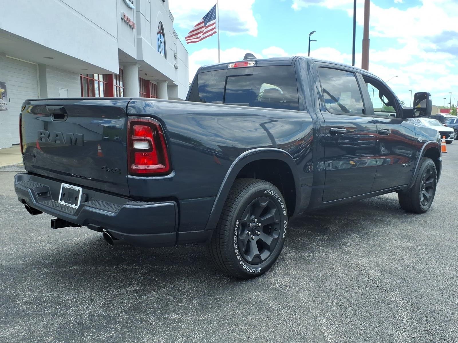 New 2026 Forged Blue Metallic Exterior Paint RAM Big Horn image 3