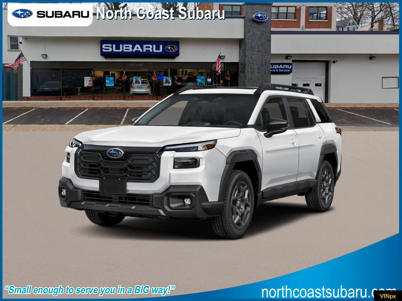 New 2026 Crystal White Pearl Subaru Premium image 1