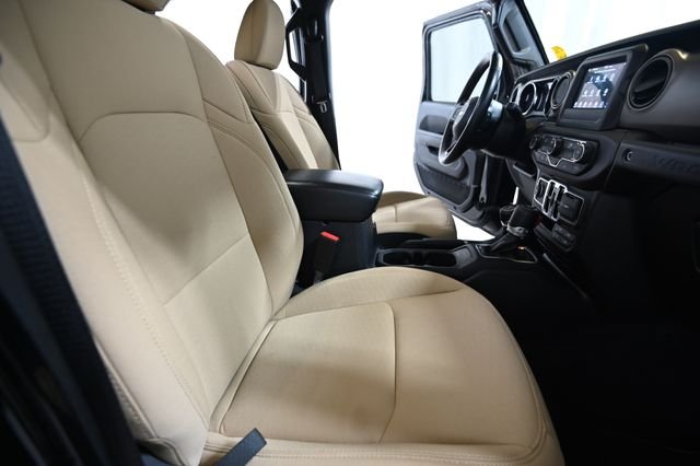 Used 2021 Black Jeep Unlimited Willys image 29