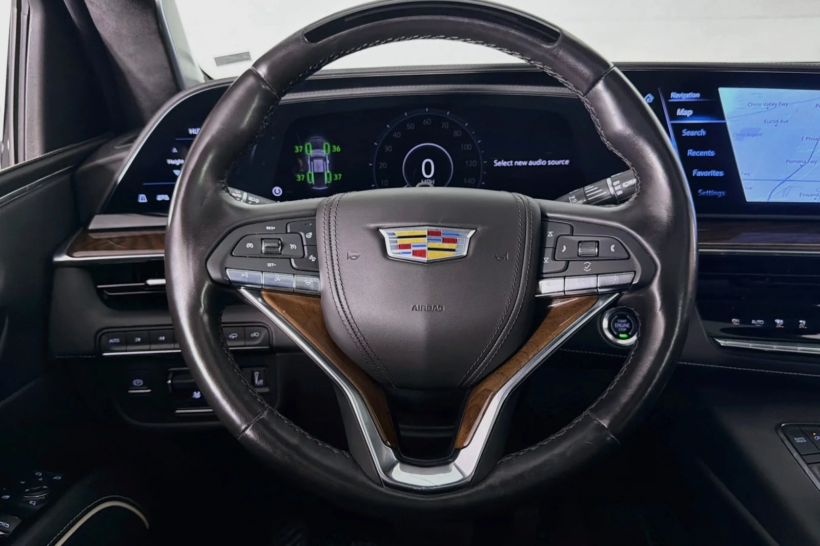 Used 2023 Crystal White Tricoat Cadillac 4WD Sport Platinum image 19
