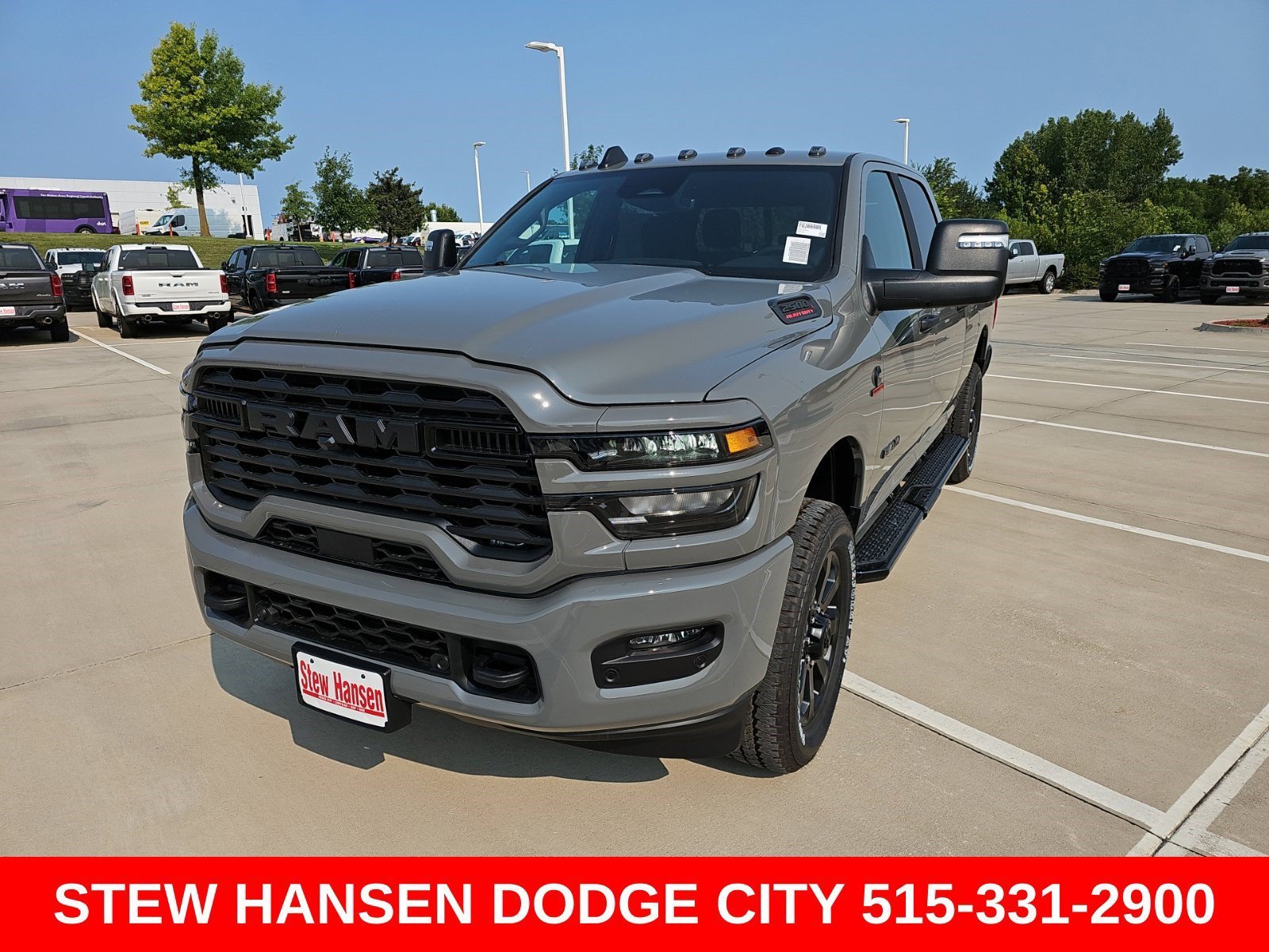 New 2026 Ceramic Gray Clearcoat Ram Big Horn image 1