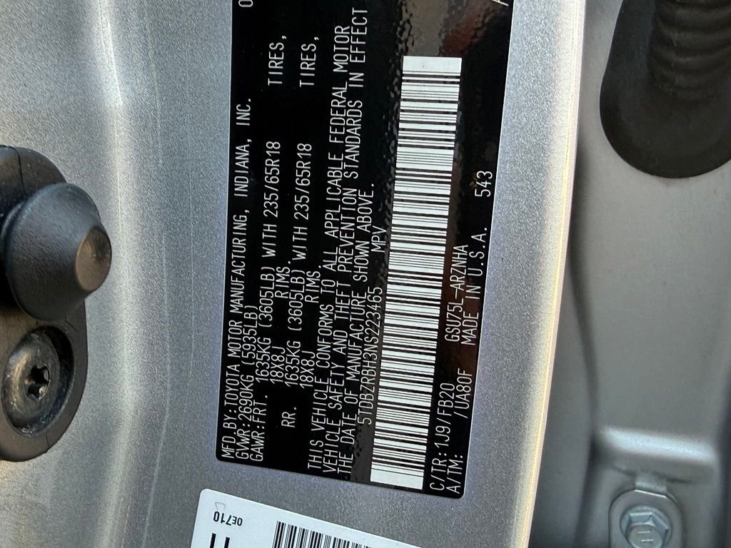 Used 2022 Celestial Silver Metallic Toyota LE image 26