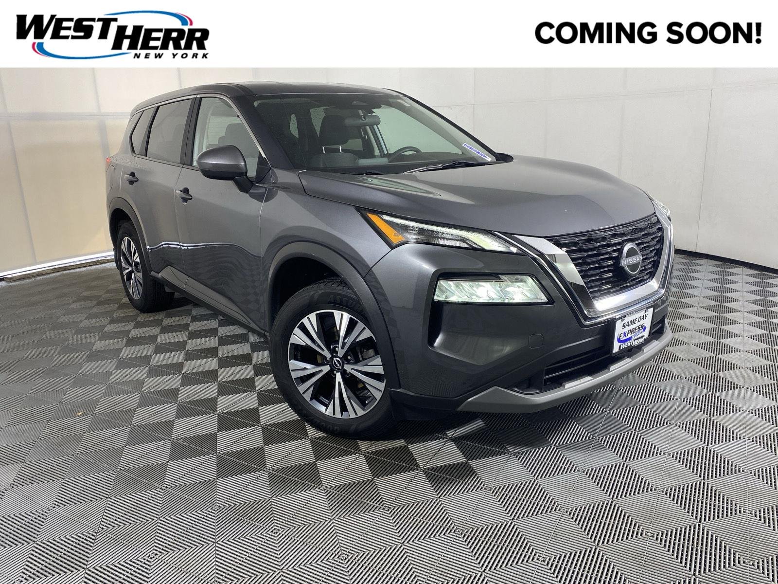 Used 2023 Gun Metallic Nissan SV image 1
