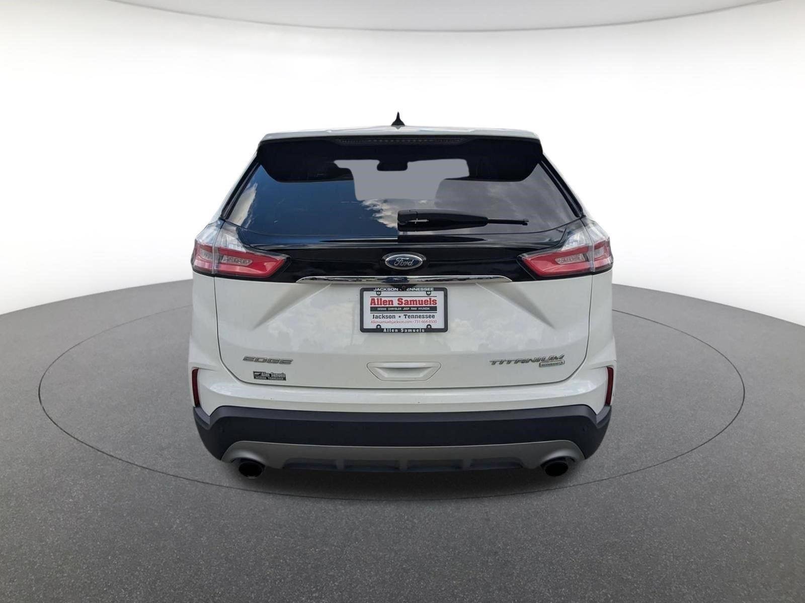 Used 2020 Star White Metallic Tri-Coat Ford Titanium image 6