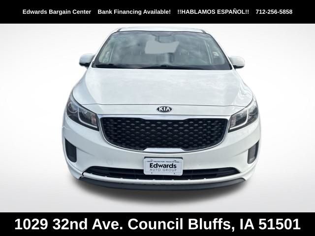 Used 2015 Kia Sedona LX with VIN KNDMB5C10F6057835 for sale in Council Bluffs, IA