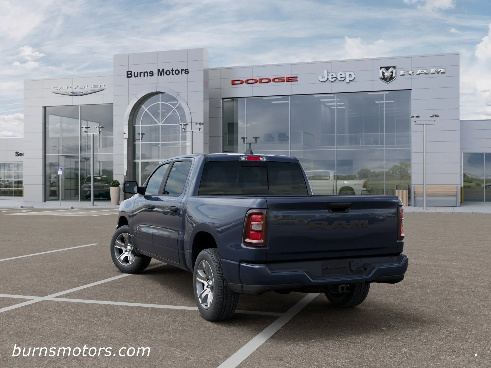 New 2026 Forged Blue Metallic Exterior Paint RAM Express image 3