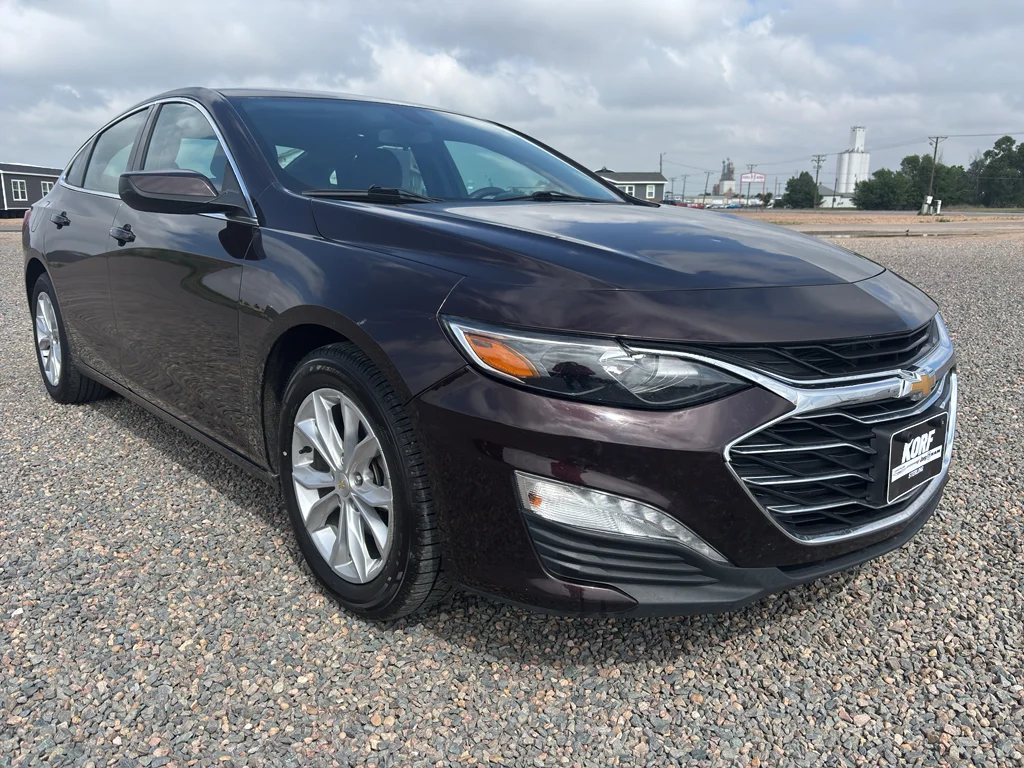 Used 2021 Black Cherry Metallic Chevrolet LT image 3