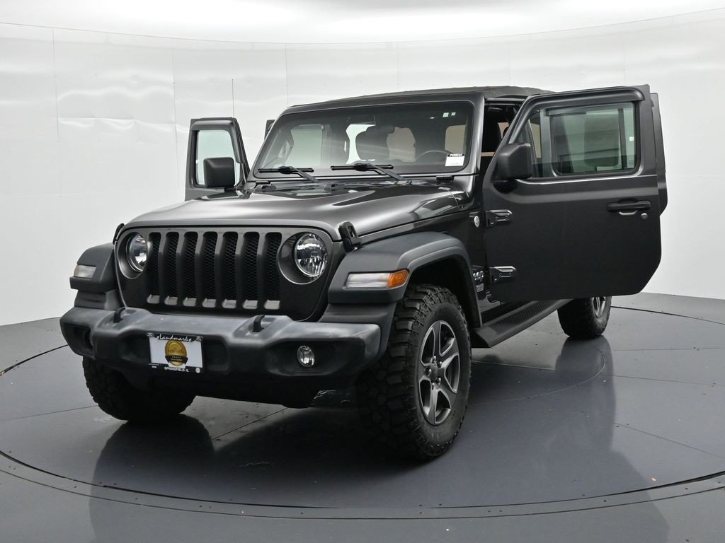 Used 2018 Crystal Metallic Jeep Unlimited Sport S image 24